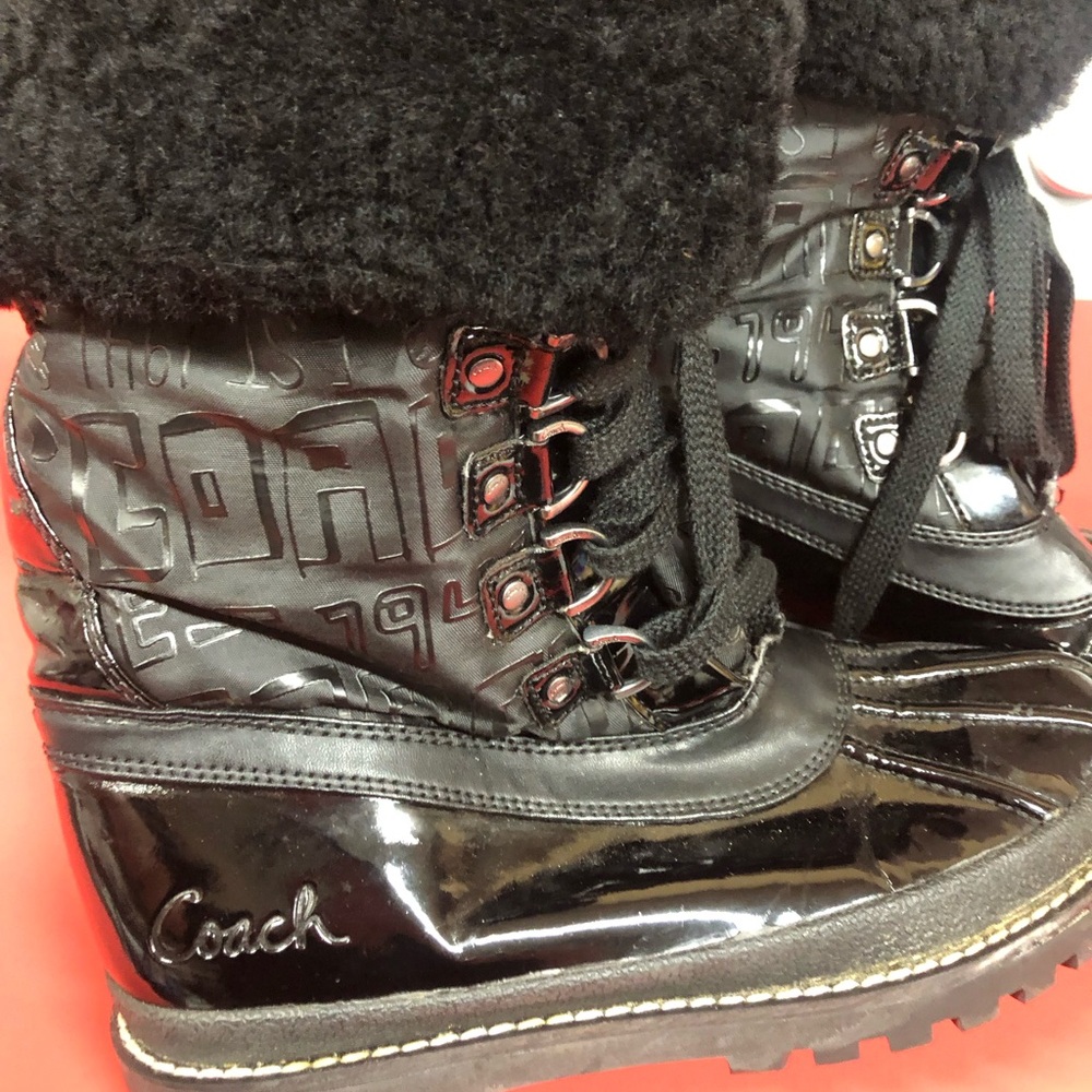 Coach “Leonora “ boots size 6 1/5